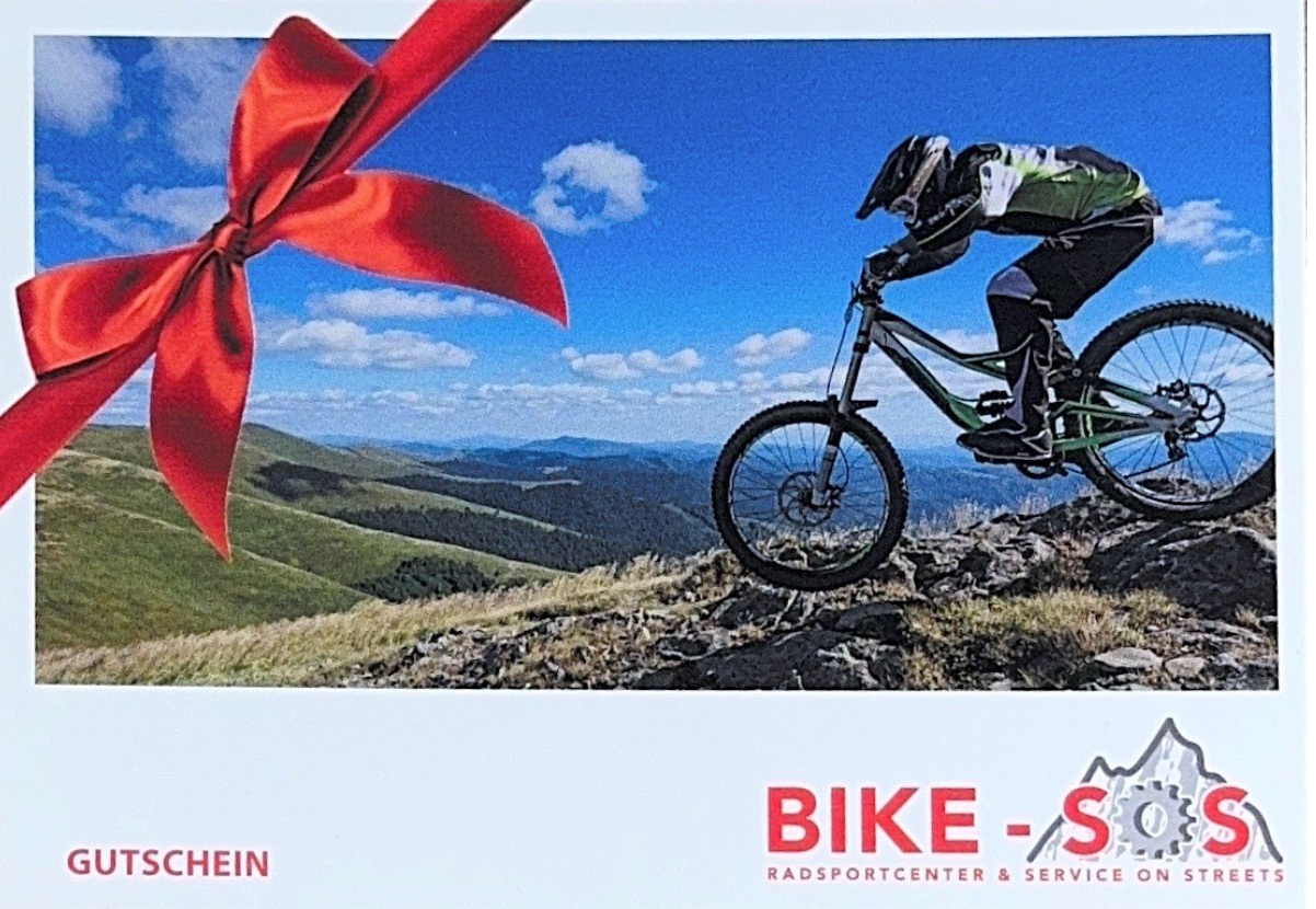 BIKE-SOS® Geschenkgutschein